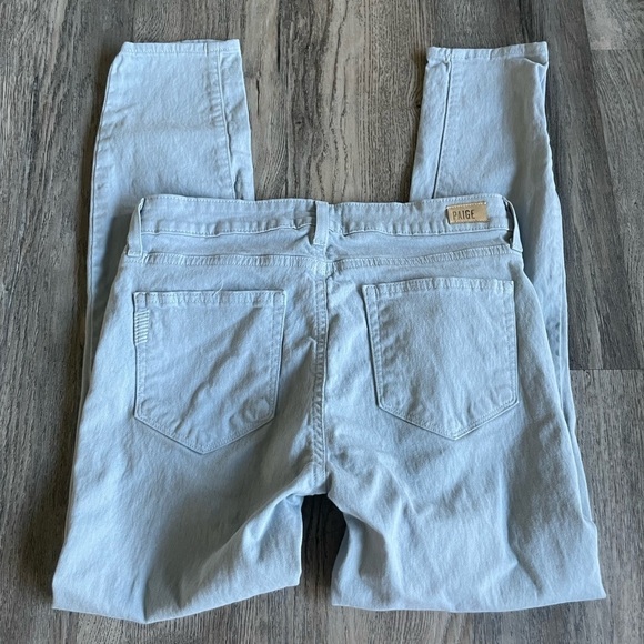 Paige Grey Verdugo Ankle Jeans, size 27 - Picture 4 of 9